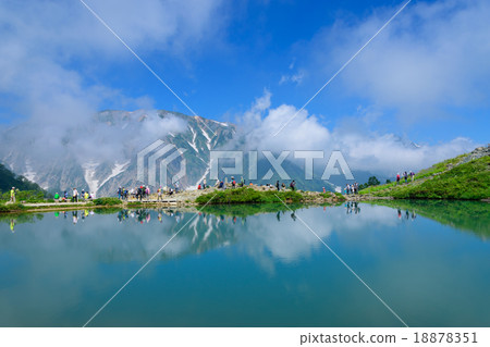 Nagano Hakuba Happoike and Hakuba Ridge Mountain Nagano Hakuba Happoike and Hakuba Ridge Mountain 18878351
