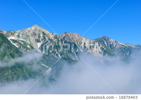 Northern Alps Hakuba Ridge Mountain Northern Alps Hakuba Ridge Mountain 18878403