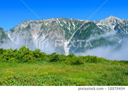 Northern Alps Hakuba Ridge Mountain Northern Alps Hakuba Ridge Mountain 18878404