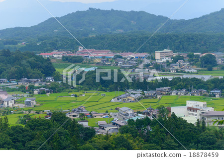 長野阿希村的田園風光 長野阿希村的田園風光 18878459