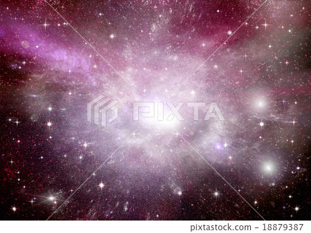 Stars, dust and gas nebula  18879387