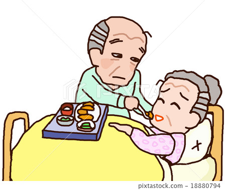 Old-age nursing care lady Old-age nursing care lady 18880794