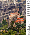 cliffs with monasteries of Meteora in Greece 18881680