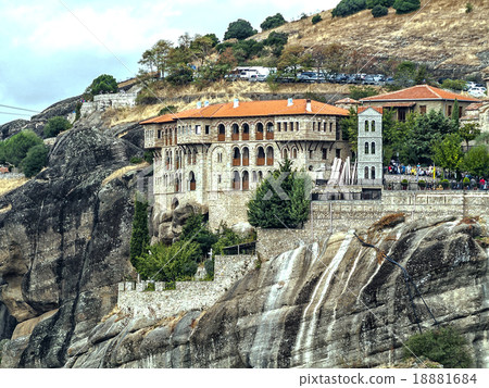 cliffs with monasteries of Meteora in Greece 18881684