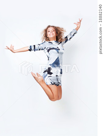Beautiful girl in studio Beautiful girl in studio 18882140