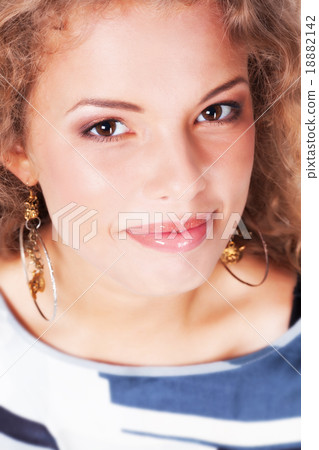 Beautiful girl in studio Beautiful girl in studio 18882142