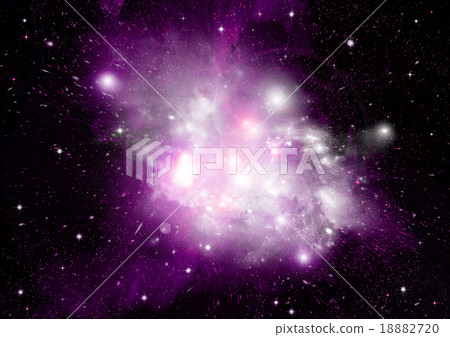 Stars, dust and gas nebula  18882720