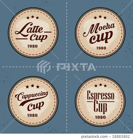 Coffee sign in vintage style for Coffee shop Coffee sign in vintage style for Coffee shop 18883802