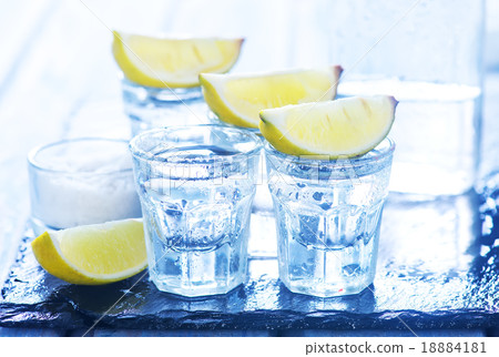 tequilla with limes tequilla with limes 18884181