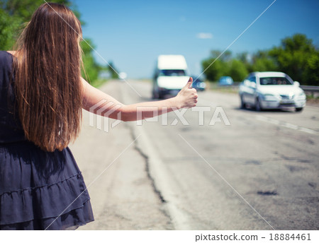 Hitchhiking 18884461