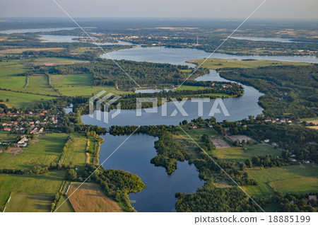 Aerial View of Brandenburg, Germany 18885199