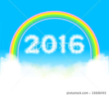 新年的材料天空裝飾2 新年的材料天空裝飾2 18886491