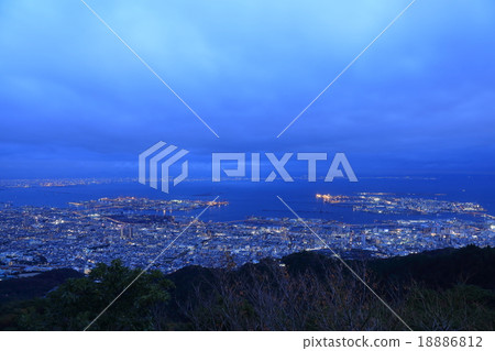 Night view from Kobe Mayayama · Three major Japanese night views Night view from Kobe Mayayama · Three major Japanese night views 18886812