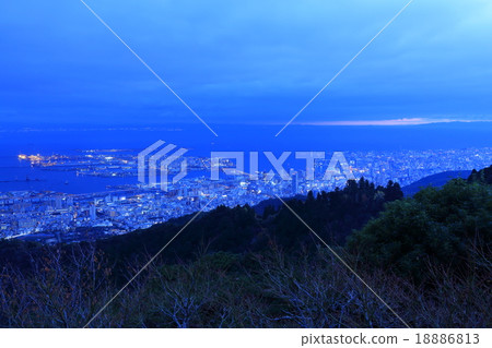 Night view from Kobe Mayayama · Three major Japanese night views 18886813