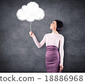 Girl with cloud 18886968
