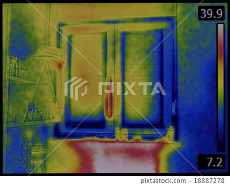 Thermal Image of Window 18887278