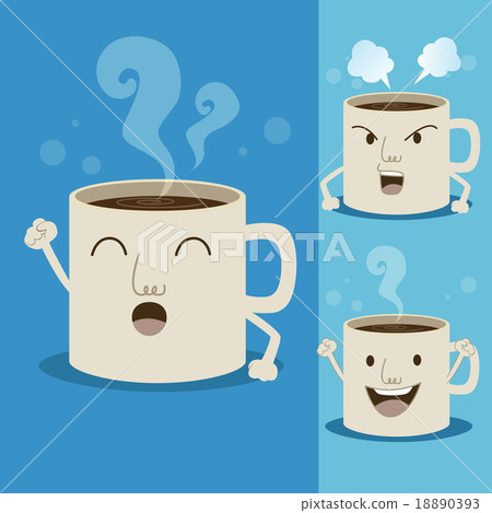 Cup of coffee cartoon Cup of coffee cartoon 18890393