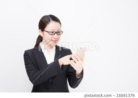 Suit women glasses Smartphone 18891376