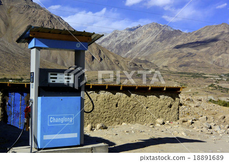 Petrol station in Tajikistan / Pamir highway 18891689