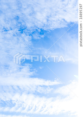 雲彩高積雲肌肉雲彩藍天將軍天空和雲彩白色雲彩秋天天空背景材料雲彩綜合性背景 18895197