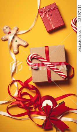 Christmas gifts and candy 18897112