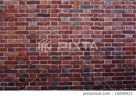 Old red brick background Flanders load fine 18899821