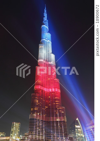 阿聯酋迪拜哈利法塔 18900672