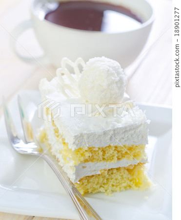 Cake with coffee Cake with coffee 18901277
