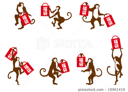 Monkey and lucky bag 18901419