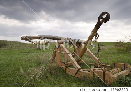 Dramatic clouds and an ancient camp 18902223