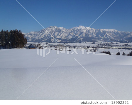 冬季中山Mt. Machikan和Shiozawa 18902231