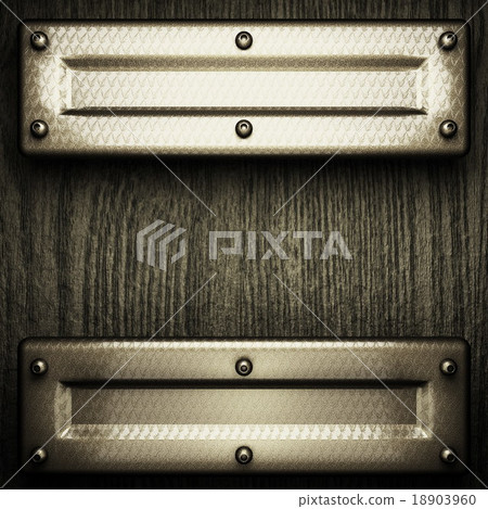wooden background with metal element wooden background with metal element 18903960