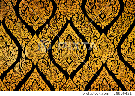 Traditional Thai style painting art Traditional Thai style painting art 18906451