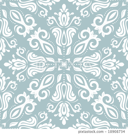 Damask Seamless Vector Pattern 18908734