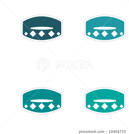 assembly realistic sticker design on paper adult assembly realistic sticker design on paper adult 18908735