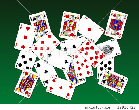 Playing cards on deck 18910422