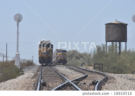 Electric diesel locomotive EMD-SD 70 ACe (Union · Pacific Railway) @ Arizona USA Electric diesel locomotive EMD-SD 70 ACe (Union · Pacific Railway) @ Arizona USA 18910518