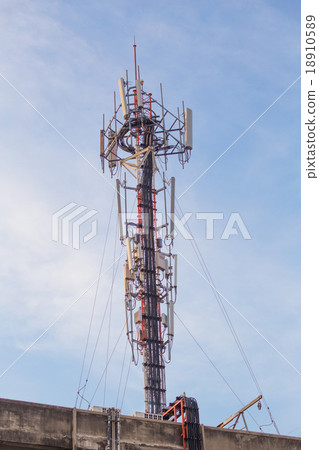 Cell site, Telecommunications radio tower 18910589