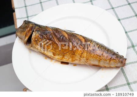 Grilled Saba fish. Grilled Saba fish. 18910749