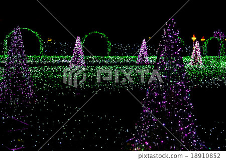 Illumination of Fir-Trees and Bushes 18910852