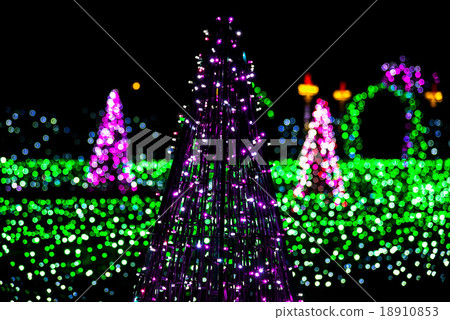 Christmas Tree made from Garlands Christmas Tree made from Garlands 18910853