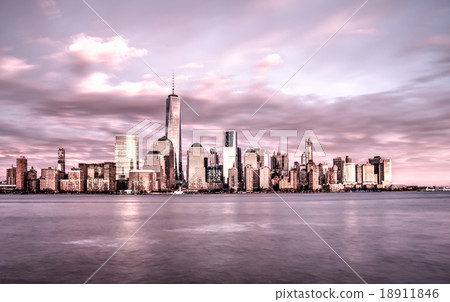 New York City Skyline at Dusk New York City Skyline at Dusk 18911846