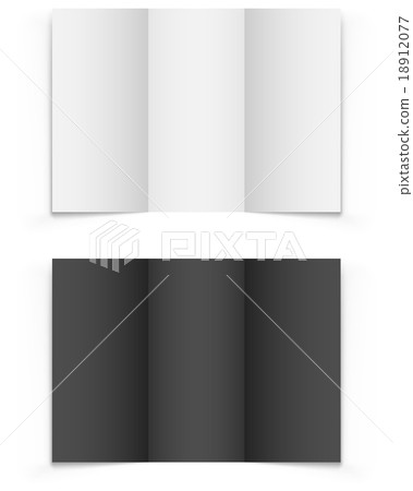 Blank Tri Fold Brochure Template