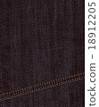 Black jeans denim background 18912205