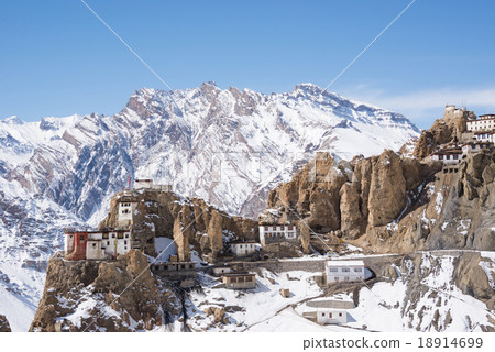 Dhankar village, Spiti Valley, Himachal Pradesh Dhankar village, Spiti Valley, Himachal Pradesh 18914699