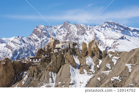 Dhankar village, Spiti Valley, Himachal Pradesh 18914702