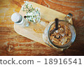 Close up of iced coffee. Vintage style. 18916541