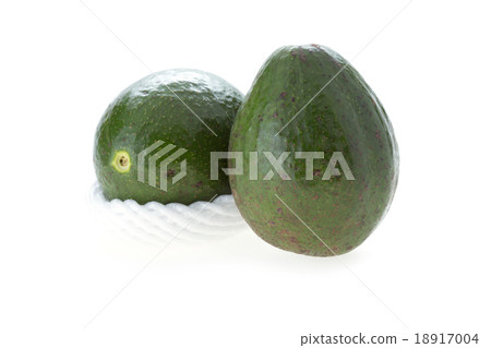 avocado fruit isolated on white background avocado fruit isolated on white background 18917004