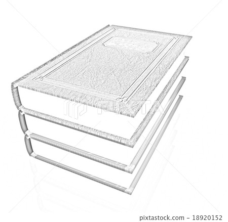 The stack of books 18920152