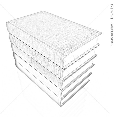 The stack of books 18920173